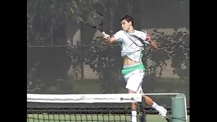 Grigor Dimitrov - Slow Motion Forehand And Backhand