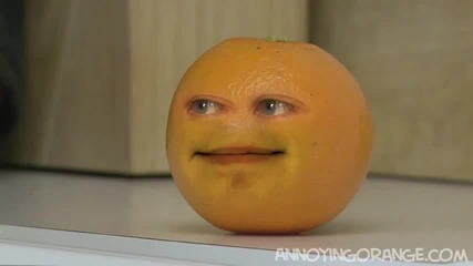 annoying orange with the mobile apple xdd 