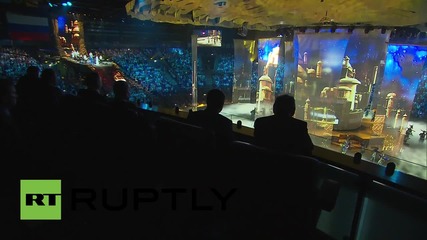 Russia: Putin attends opening of FINA World Championships