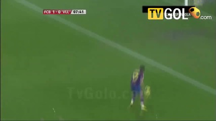 Супер шута на Анри и допълнението на Педрито за 1 - 0 Barcelona - Villarreal ! *hq* 