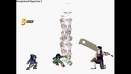 Naruto M.u.g.e.n Sasuke i Rock Lee Vs Chouji i Zabuza