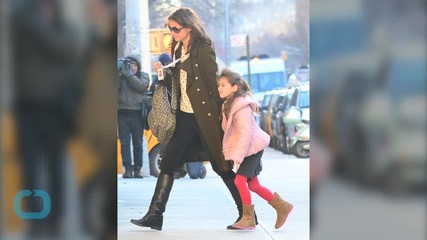 Katie Holmes and Suri Cruise Play Dress-Up
