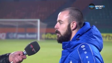 Сергей Георгиев: Играхме като равни с Левски