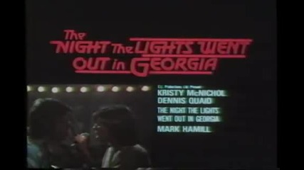 The Night the Lights Went Out In Georgia (1981) - trailer