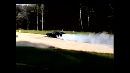 Dodge Charger burnout
