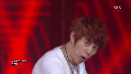 130210 Speed - It's over @ Sbs Inkigayo