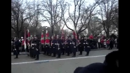 Тържествена Заря - проверка 3март 2012г. София