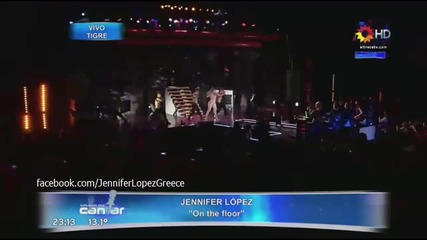 Jennifer Lopez Live on Sonando Por Cantar Argentina 20/6/12