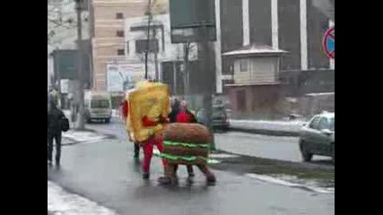 Враждата между сандвича и бургера