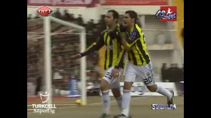 31.01.2010 Sivasspor 1 - 5 Fenerbahce - Highlights - Hq 