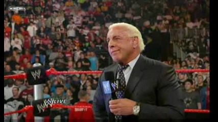 Wwe 23.03.09 Ric Flair Говори за Jericho