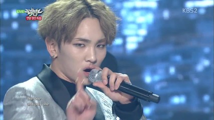 Best Friend( Toheart, Xiumin, Dongwoo) - Tell me why + Delicious ( Special Stage) @ 141219 Kbs Music