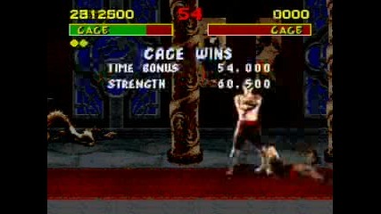 Mortal Kombat - Cage - Censored
