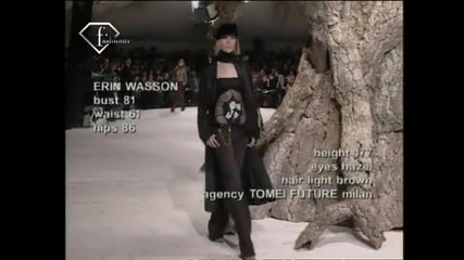 fashiontv Ftv.com - Models Erin Wasson - Milan Fem Ah 2002 2003 
