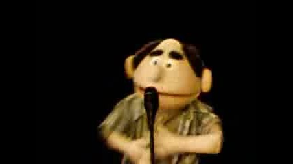 Puppet singing Cotton Eye Joe