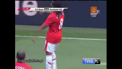 29.07 Супер гол на Андерсон ! Манчестър Юнайтед - Бока Хуниорс 2:1 Audi cup