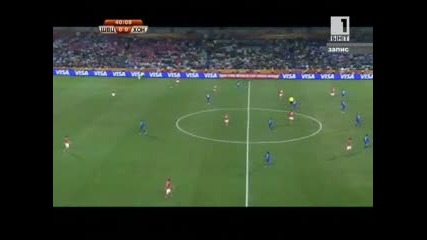 Швейцария - Хондурас 25.06.2010 първо полувреме част 4