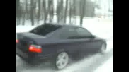 [ Bmw drift In Snow ]