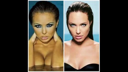 Коя е по - красива? Николета Лозанова или Анджелина Джоли 