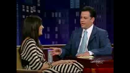 Famke Janssen Full Jimmy Kimmel Interview