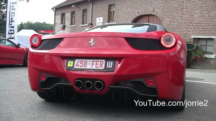 Ferrari 458 Sound!! - 1080p Hd