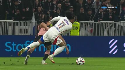 Олимпик Лион - Пари Сен Жермен 0:0 /първо полувреме/