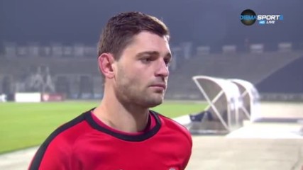 Играчът на мача Димо Атанасов: Не съм герой