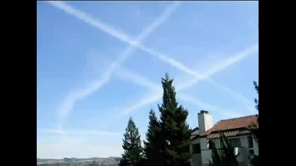 Няма синьо небе (chemtrails) свободата плаче 