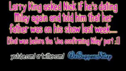The Niley Confirmation