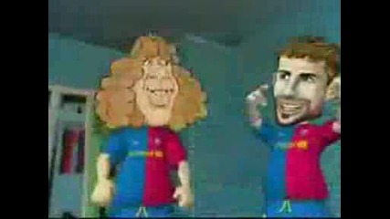 Челси - Барселона анимация