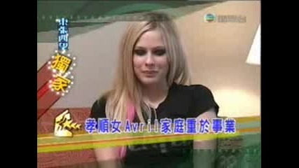 Avril Lavigne - Interview In Hong Kong