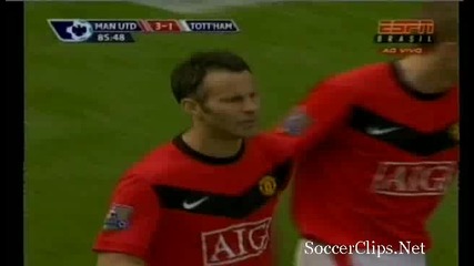 Man Utd 3 - 1 Tottenham (giggs)