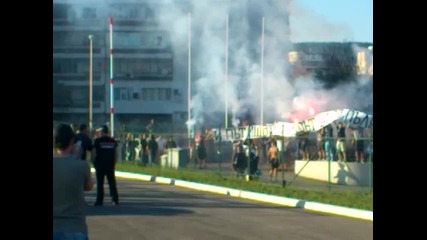 Протест ! Феновете на Спартак Варна срещу ръководството