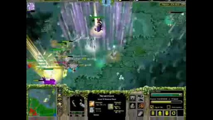 Nevermore kills 5 heroes in 2 seconds..