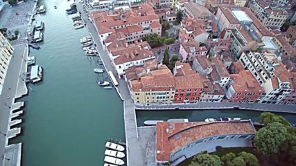Венеция и Канал Гранде от птичи поглед