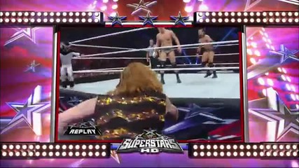 Cody Rhodes, Goldust & Los Matadores vs. Ryback, Curtis Axel, Jinder Mahal - Wwe Superstars 27/2/14