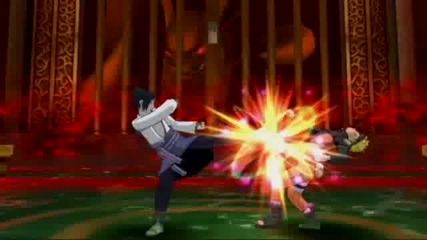 Naruto Clash of Ninja Revolution 3 Sasuke Revealed Trailer 