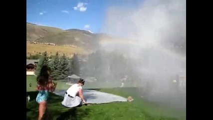 Най-лудата водна пързалка