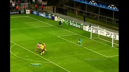 Шампионска Лига 2010-2011 Топ 10 Гола
