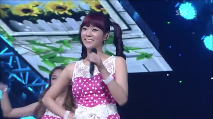 Kara - Miss U & Pandora @ Inkigayo (02.09.2012)