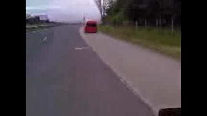 Ненормалник кара по Магистрала Тракия