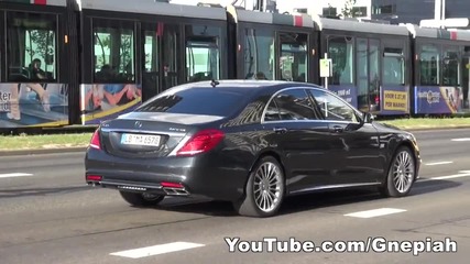 Mercedes S65 Amg W222 бе заснет, макар да не му се искаше 1080p