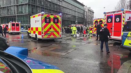 Кола се вряза в група хора в Мюнхен, има ранени