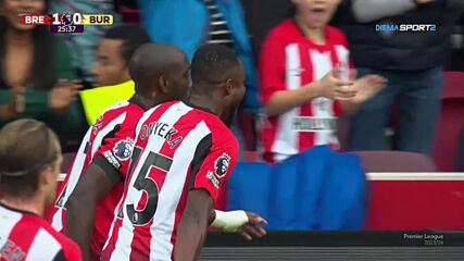 Brentford with a Goal vs. Burnley FC