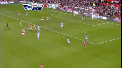 Wayne Rooney отбелязва много красив гол срещу Man City