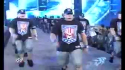 John Cena Entrance In Wrestlemania 25