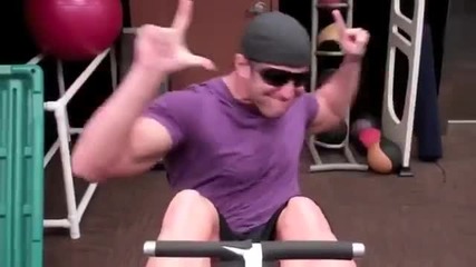 Zack Ryder's Training for (wwe All Star) night on Raw