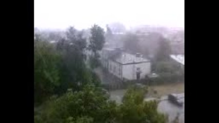 Ужасна градушка в Русия 