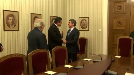 Плевнелиев се срещна с Шефчович и Канете