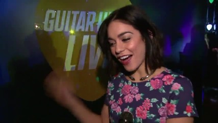 Vanessa Hudgens Is Hooked On 'Guitar Hero'